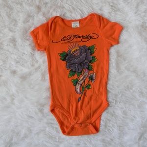 Ed Hardy onesie